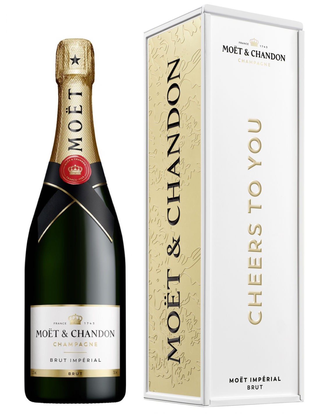 Mo T Chandon Brut Imp Rial Cheers To You Isotherm Metal Giftbox