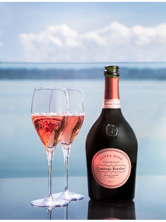 Laurent-Perrier Holzkiste Cuvée rosé & Blanc de blancs - 2 x 75 cl