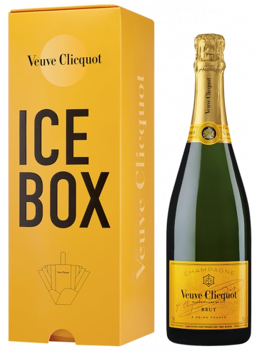 Veuve Clicquot Brut Carte Jaune Ice BOX - 75 cl