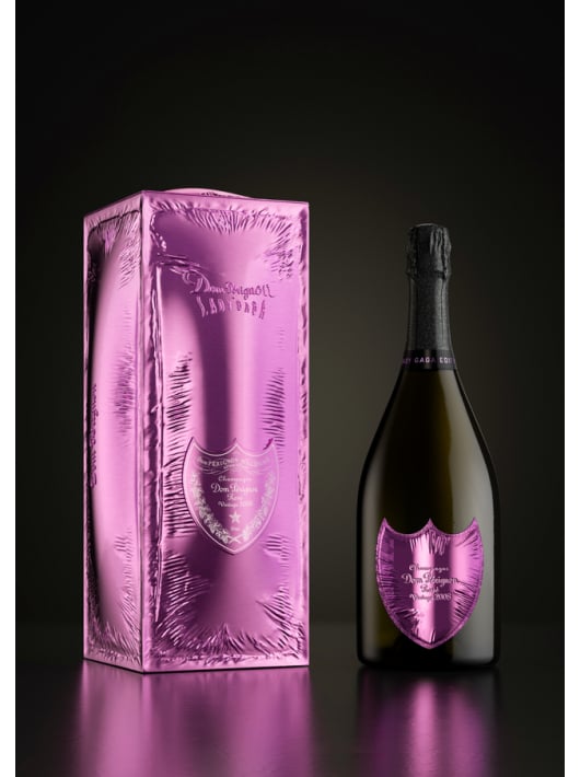 Dom Pérignon Lady Gaga Vintage 2008 Rosé Metal Giftbox - 75 cl