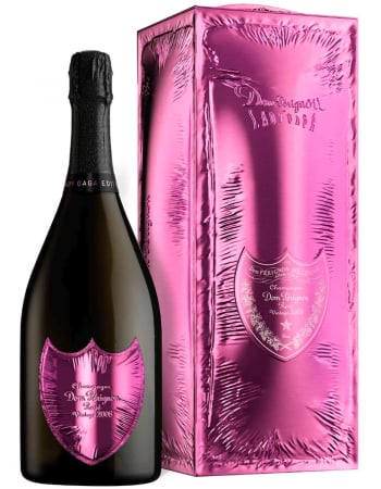 Dom Pérignon Lady Gaga Vintage 2008 Rosé Metal Giftbox - 75 cl