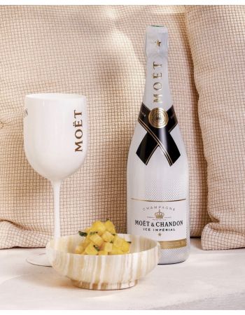 Moët & Chandon Giftset 2 white acrylic glasses + 1 Ice Impérial - 75 CL 2