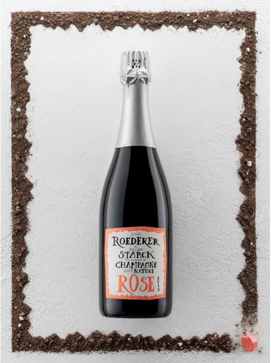 Louis Roederer Vintage 2015 Nature Rosé "PHILIPPE STARCK" - 75 cl