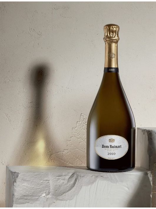 Ruinart Set "Blanc de blancs" Dom ruinart 2010 Naked & Second Skin- 2 x 75 cl