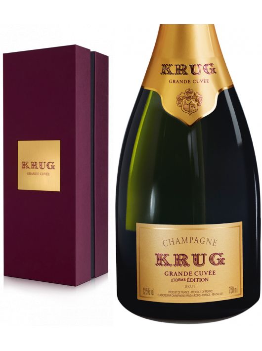 Krug Giftbox Grande Cuvée 170ème Edition - 6 x 75 cl