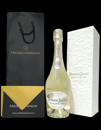 Perrier-jouët Blanc de blancs Personalisierte - Giftbox 75 cl