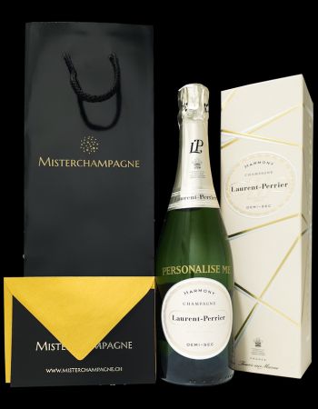 Laurent-Perrier HARMONY DEMI SEC personnalisé - Giftbox 75 cl