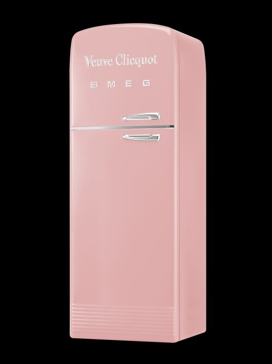 Veuve Clicquot Metallkoffer SMEG Brut rosé - 75 cl