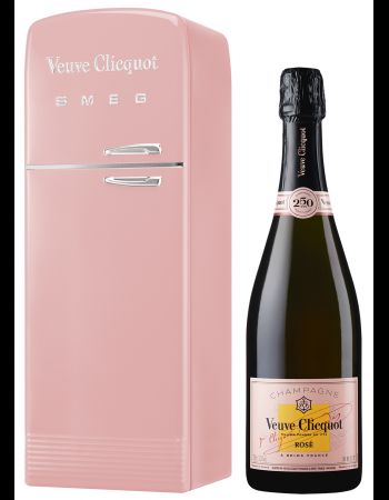 Veuve Clicquot Metallkoffer SMEG Brut rosé - 75 cl 2