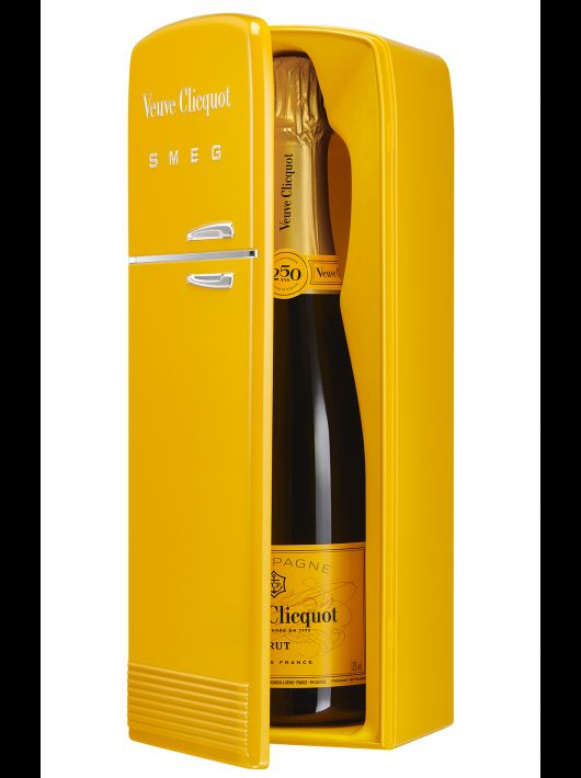 Veuve Clicquot DUO Pack Metallkoffer SMEG Rosé & brut - 2 x 75 cl