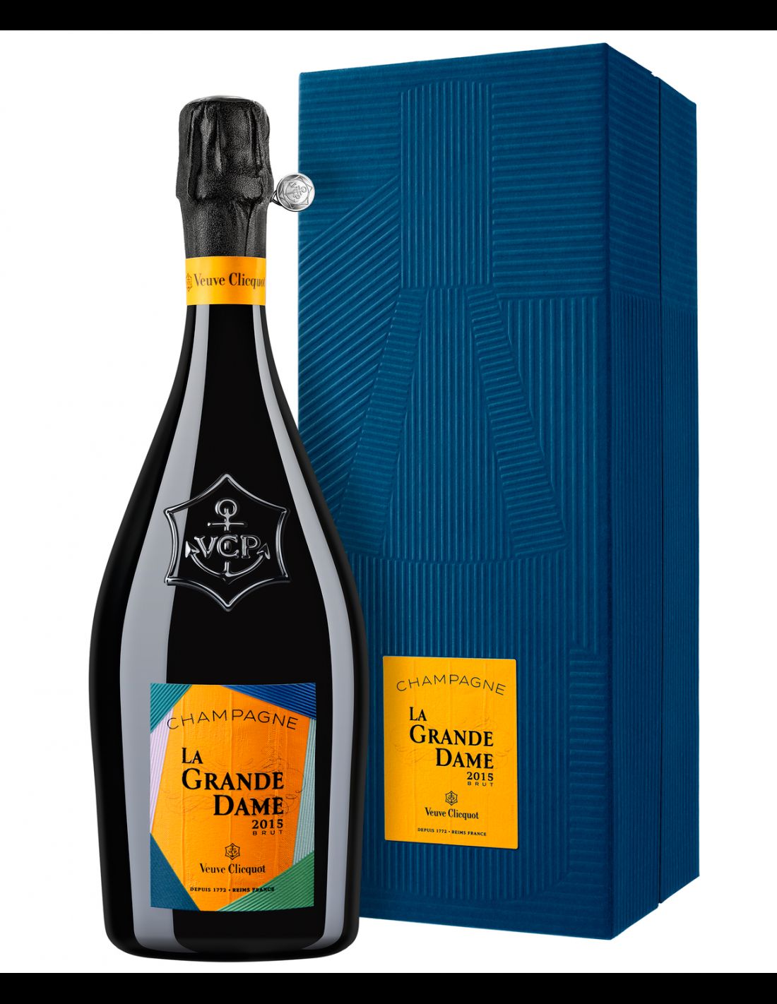 VEUVE CLICQUOT La Grande Dame Brut 2015 champagne with box