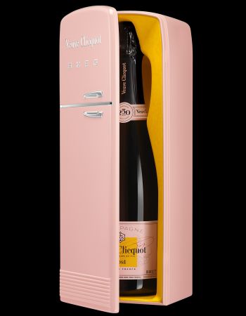 Veuve Clicquot Metallkoffer SMEG Brut rosé - 75 cl