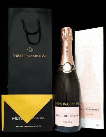 Louis Roederer Personalisierte Rosé Vintage 2016 - Giftbox 75 cl