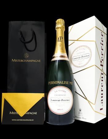 Laurent-Perrier Personalisierte Magnum La Cuvée Brut - Giftbox 150 cl