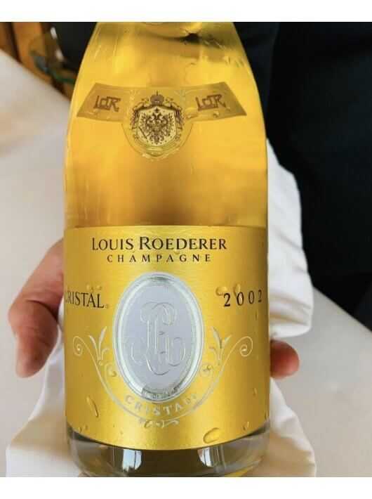 Cristal Louis Roederer Collection privée Late Release 2002 blanc - 75 cl