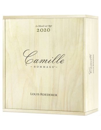 Louis Roederer Coffret Vin Blanc Camille, Les volibarts, Vintage 2020 - 3 x 75 cl