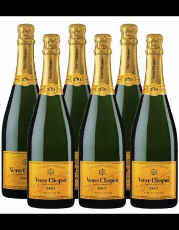 Veuve Clicquot Brut Carte Jaune - 6 x 75 CL