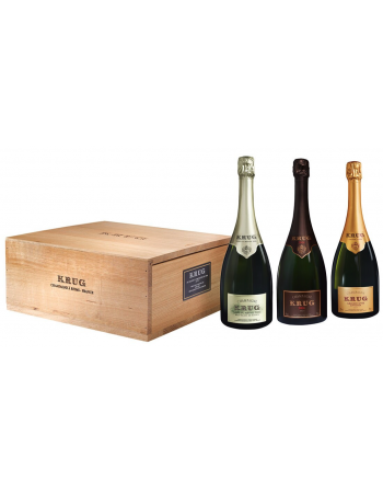 Krug Wooden Box Soloist to Orchestra 2006 Limited Edition - 3 x 75 cl 2