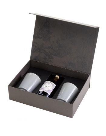 GIN MONKEY 47 Coffret 2 tasses en argiles & Dry GIN - 47% - 50 CL