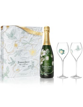 Perrier-jouët Giftbox Belle Époque BRUT 2015 & 2 glasses - 75 cl