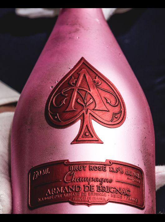 ARMAND DE BRIGNAC Set 2 glasses 28.5 cl & Giftbox Ace of Spades Rosé - 75 cl