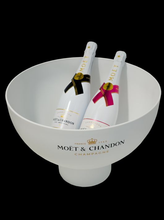 Moët & Chandon Set Moët Ice Bucket Great Bubble & 6 Moët Ice Impérial - 6 x 75 cl