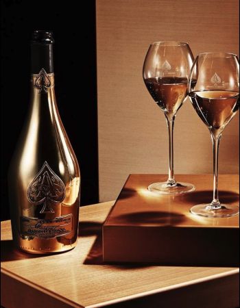 ARMAND DE BRIGNAC Set 2 gläser 28.5 cl & Giftbox Ace of Spades Brut Gold - 75 cl