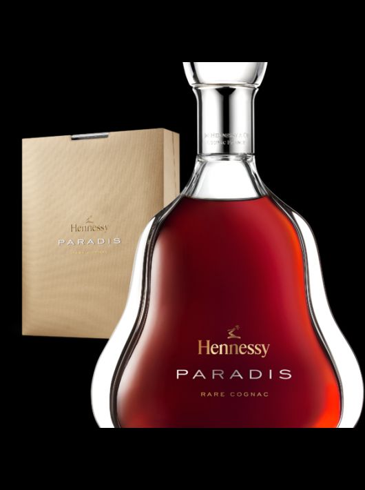 Cognac Hennessy PARADIS MIT GLASGRAVUR MAX. 45 BUCHSTABEN - 40% - 150 CL