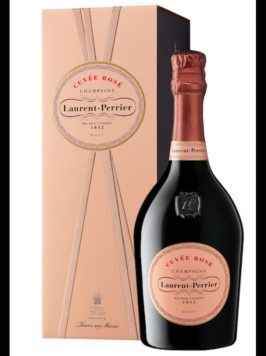 Laurent-Perrier Set 2 Cuvée Rosé & 1 Bottle STOP - 2 x 75 cl