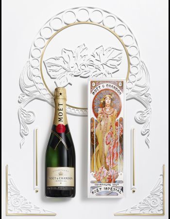 Moët & Chandon Brut Impérial "WOMAN IN GOLDEN DRESS" Isotherm Metal Giftbox - 75 CL 2