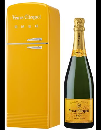 Veuve Clicquot Métal Giftbox SMEG Yellow card brut - 75 cl