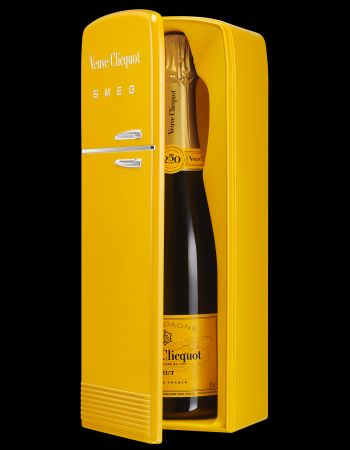 Veuve Clicquot Métal Giftbox SMEG Yellow card brut - 75 cl 2