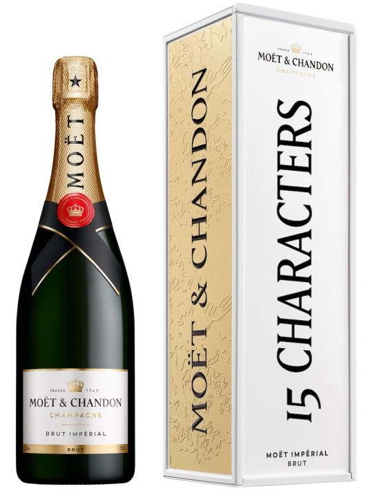 Moët & Chandon Brut Impérial Metal Giftbox "Personnalise Me" - 75 CL