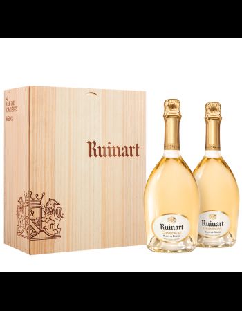 Ruinart CAISSE BOIS DUO Blanc de blancs - 2 x 75 cl 2