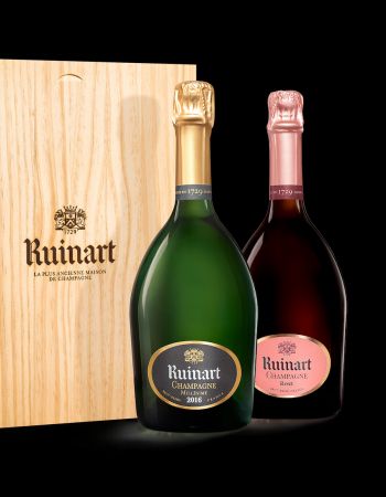 Ruinart WOODEN BOX DUO Vintage 2016 & Rosé - 2 x 75 cl 2