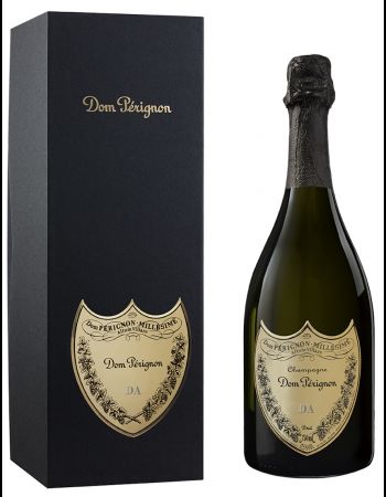 Dom Pérignon 2015 Giftbox & Bouteille personnalisées avec gravures sur boucliers en métal - 75 cl