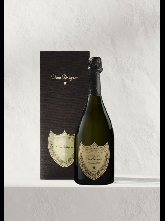 Dom Pérignon 2015 Personalisierte Giftbox mit Gravur auf Metallschild - 75 cl