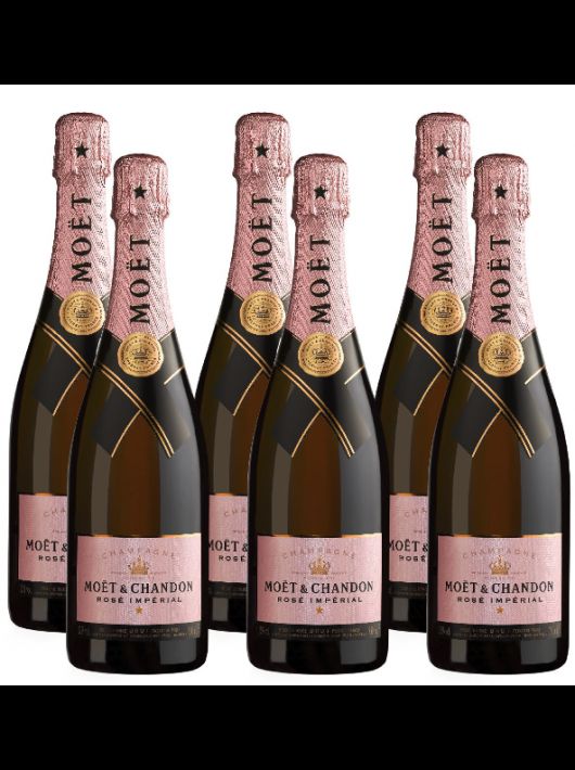 Moët & Chandon Impérial rosé - 6 x 75 cl - Special Price