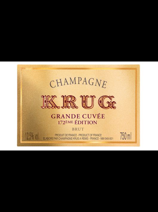 Krug Grande Cuvée 172ème Edition - 75 cl