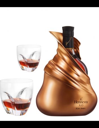 Cognac Hennessy Set 2 Gläser + X.O x KIM JONES - 70 CL