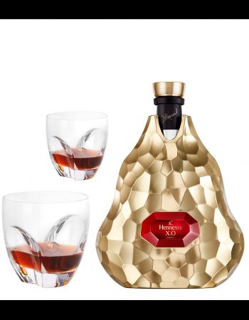 Cognac Hennessy Set 2 Gläser + X.O x Jean Michel Othoniel - 70 CL