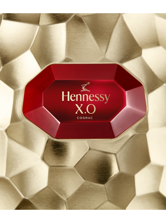 Cognac Hennessy Set 2 Gläser + X.O x Jean Michel Othoniel - 70 CL