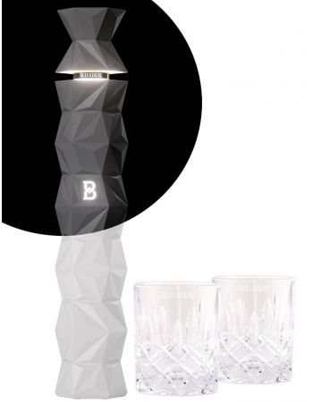 Belvedere Vodka Set 2 Gläser & B10 Luminous Limited Edition - 40% - 70 CL