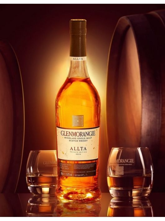 Whisky Glenmorangie Set 2 Tumblers & ALLTA Private Edition N°10 - 52.1% - 70 CL