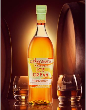 Whisky Glenmorangie Set 2 Tumblers & A Tale of Ice Cream - 46% - 70cl