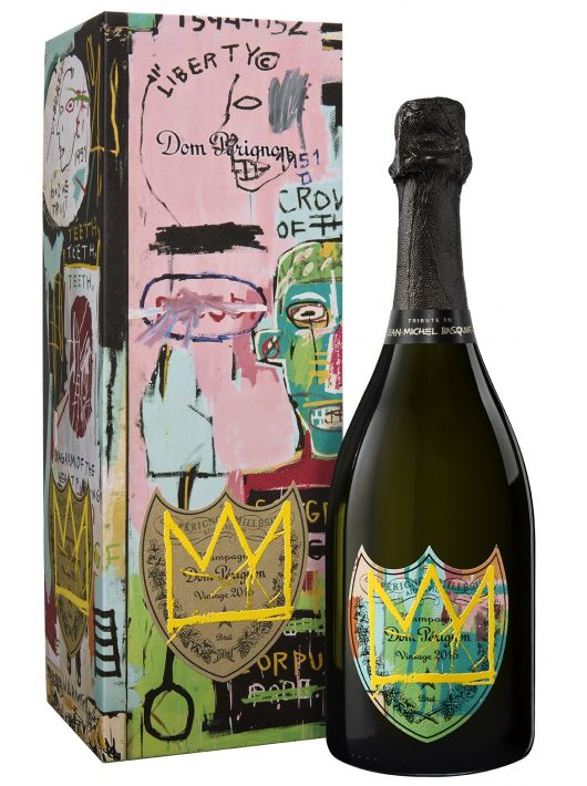 Dom Pérignon Vintage 2015 Special Edition – Tribute to Jean-Michel Basquiat – YELLOW - 75 cl