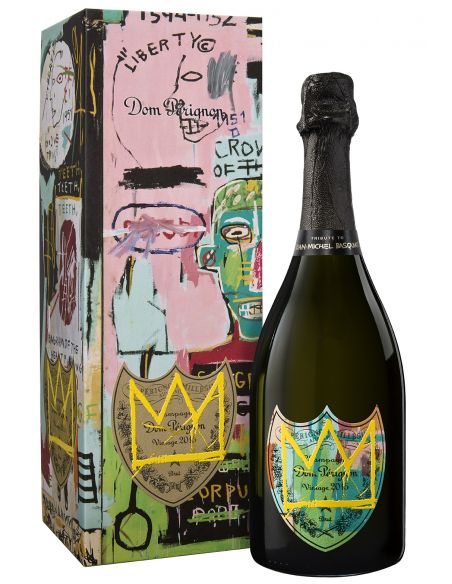 Dom Pérignon Vintage 2015 Special Edition – Tribute to Jean-Michel Basquiat – YELLOW - 75 cl