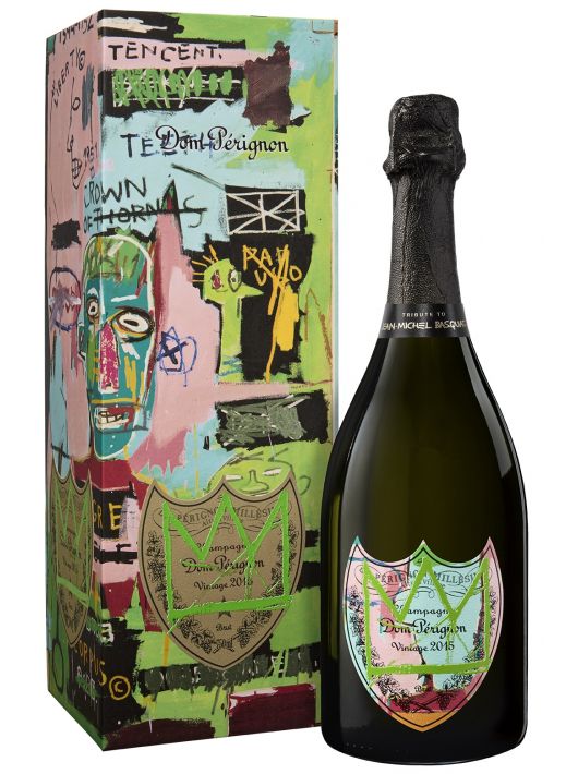 Dom Pérignon Vintage 2015 Special Edition – Tribute to Jean-Michel Basquiat – GREEN - 75 cl