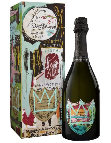 Dom Pérignon Vintage 2015 Special Edition – Tribute to Jean-Michel Basquiat – BLUE - 75 cl