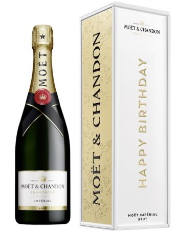 Moët & Chandon Brut Impérial "Happy Birthday" Isotherm Metal Giftbox - 75 CL